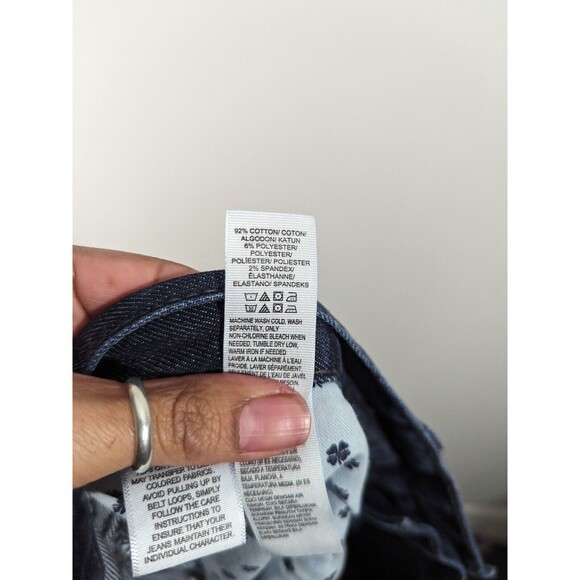 Lucky Brand 121 Heritage Slim Fit Dark Wash Denim Jeans Men Size 36x34 - Picture 7 of 7